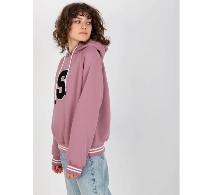 Mikina RV BL 8372.04P tmavo ružová