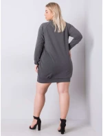 Šaty RV SK 6296.99 tmavo šedá