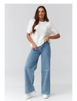 Sveter s krátkym rukávom model 224082 Makadamia