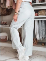 Dámské kalhoty s širokými nohavicemi modrá Dstreet model 21987125 - FashionStreet
