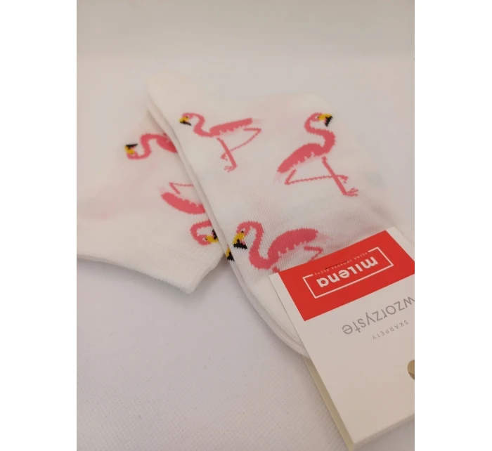 Milena ponožky 0200-176 Flamingos 37-41