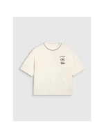 Dámske tričko oversize s 4F 4FRSS25TTSHF2979-11S