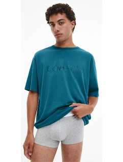 Pánske tričko NM2355E CGQ petrolej - Calvin Klein