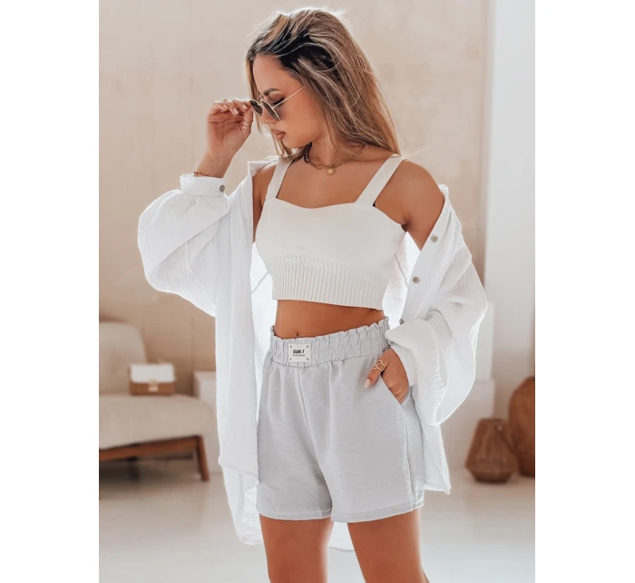Dámské šortky STYLE šedé Dstreet model 21987363 - FashionStreet