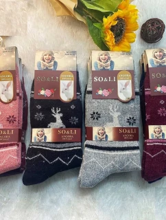 WiK 002 dámske ponožky Angora 111 35-42