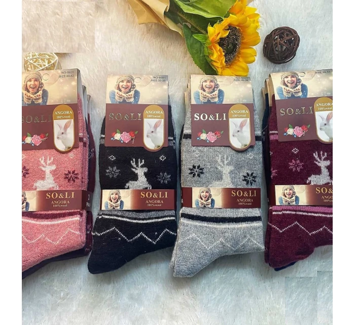 WiK 002 dámske ponožky Angora 111 35-42 WiK 002 dámske ponožky Angora 111 35-42