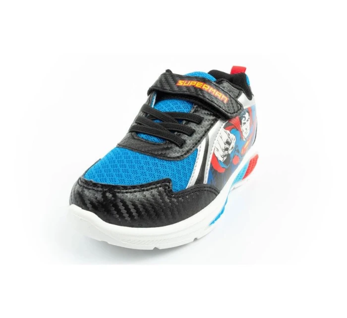 Leomil Detská športová obuv Tenisky pre chlapcov Superman LED