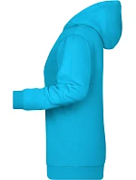 JN 795 Dámská mikina s kapucí model 22430536 turquoise - Daiber JN 795 Dámská mikina s kapucí model 22430536 turquoise - Daiber