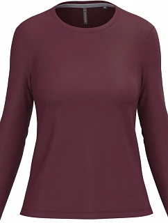 Kariban K 383 Dámske tričko s dlhým rukávom 20.K383 wine