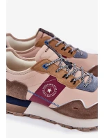 Semišové Pánské Tenisky Na Platformě Big Star model 21690839 HiPoly System Béžové - Big Star Shoes Semišové Pánské Tenisky Na Platformě Big Star model 21690839 HiPoly System Béžové - Big Star Shoes