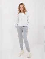 WT BL mikina A1452.99 světle šedá