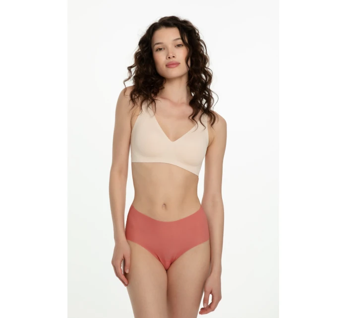 Bezšvové nohavičky Mousse Maxi coral - Julimex