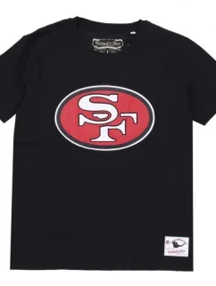 Mitchell & Ness NFL Team Logo Tee San Francisco M 49ERSS BMTRINTL1053-SF4BLCK Tričko