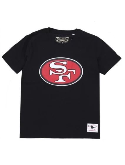 Mitchell & Ness NFL Team Logo Tee San Francisco M 49ERSS BMTRINTL1053-SF4BLCK Tričko