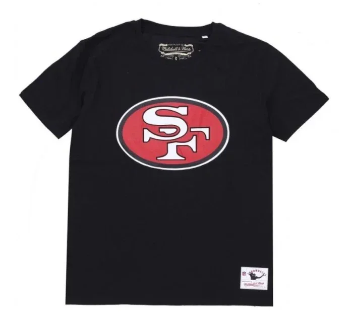 Mitchell & Ness NFL Team Logo Tee San Francisco M 49ERSS BMTRINTL1053-SF4BLCK Tričko