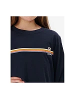 RIP CURL Melting Wave Tričko s dlhým rukávom - Dievčenské tmavomodré RIP CURL Melting Wave Tričko s dlhým rukávom - Dievčenské tmavomodré