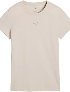 Dámské tričko Ess Cat Logo Tee, světle béžové, 82 model 22301650 - Puma