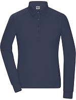 JN Dámské pracovní piqué polo s dlouhým rukávem 02. navy model 22533432 - Daiber JN Dámské pracovní piqué polo s dlouhým rukávem 02. navy model 22533432 - Daiber