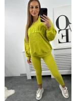 model 18753683 bavlněná souprava pistácie - K-Fashion
