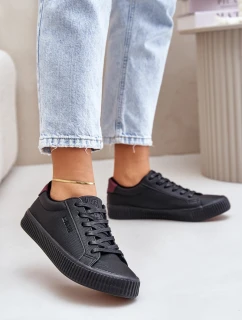 Ocieplane Trampki Damskie Big Star OO274A462 Czarne