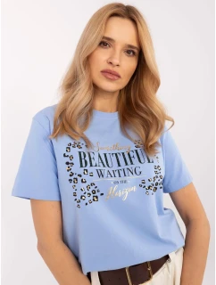 Blúzka CLM BZ 0039.48 svetlo modrá