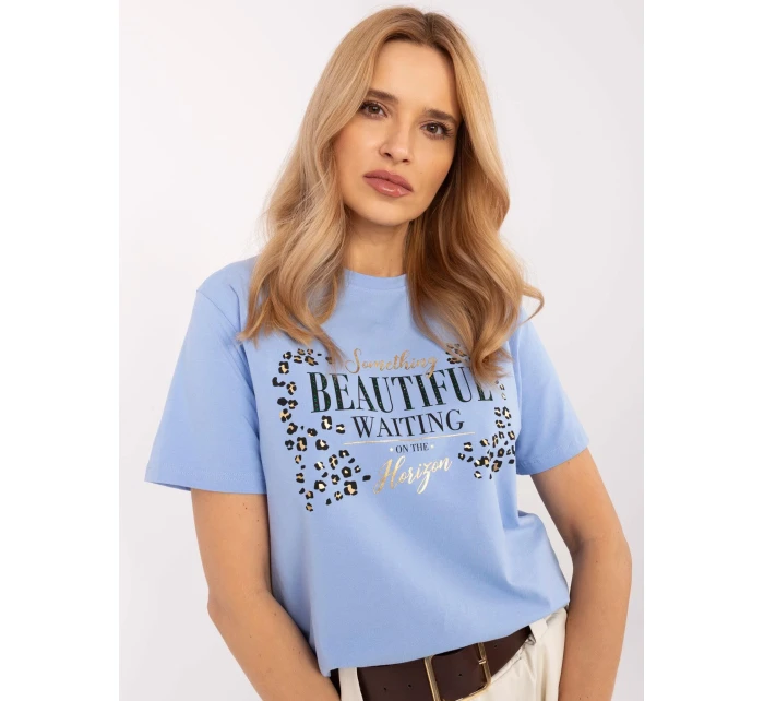 Blúzka CLM BZ 0039.48 svetlo modrá