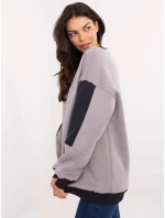 Mikina EM BL 983.10X svetlo šedá