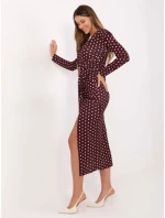 Šaty IT SK  bordó model 21441174 - FPrice