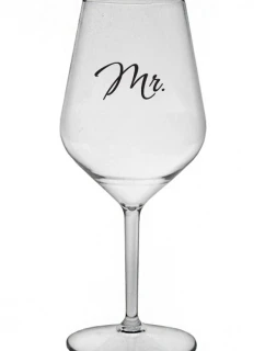 MR. - číry nerozbitný pohár na víno 470 ml