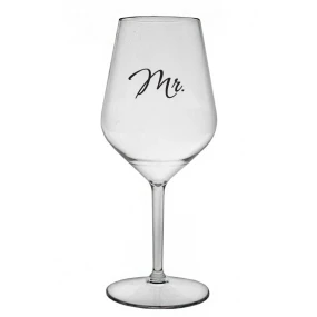MR. - číry nerozbitný pohár na víno 470 ml MR. - číry nerozbitný pohár na víno 470 ml