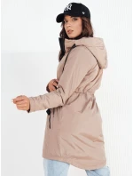 Dámská přechodná bunda parka khaki Dstreet model 21973498 - FashionStreet
