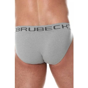 Pánske slipy 00290A grey - BRUBECK Pánske slipy 00290A grey - BRUBECK