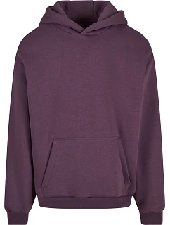 NM 011 Těžká unisex mikina s kapucí model 22443542 plum purple - New Morning Studios