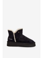 Śniegowce Damskie Na Platformie Wrangler 20253093.25Y Czarne Śniegowce Damskie Na Platformie Wrangler 20253093.25Y Czarne