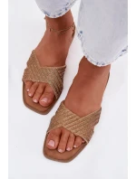 Dámské ploché žluté pantofle Zinnia Dámské ploché žluté pantofle Zinnia