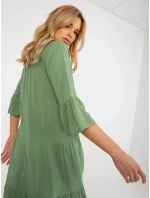 Šaty model 18372056 khaki - FPrice