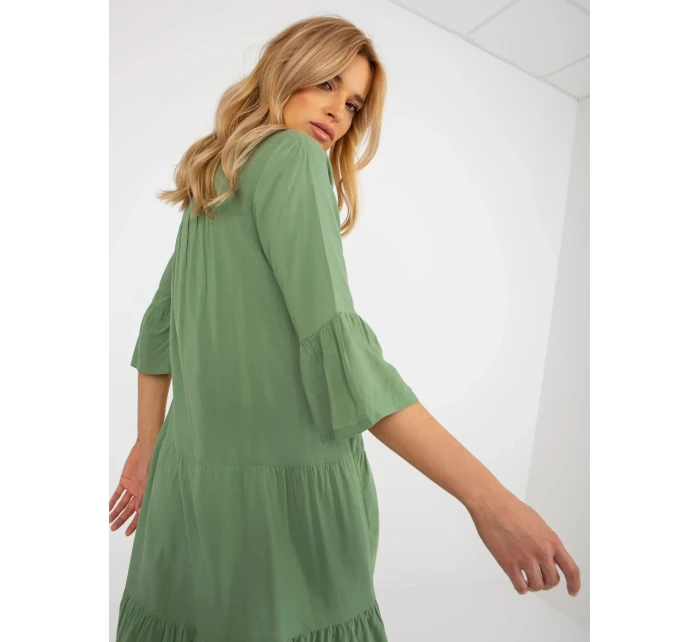 Šaty model 18372056 khaki - FPrice