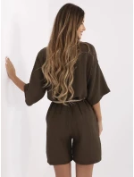 Szorty MI SN model 21151238 ciemny brązowy - FPrice