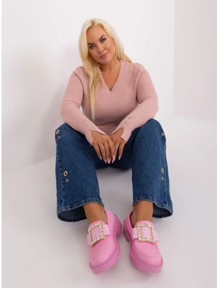 Sweter PM SW PM model 18909334 jasny różowy - FPrice