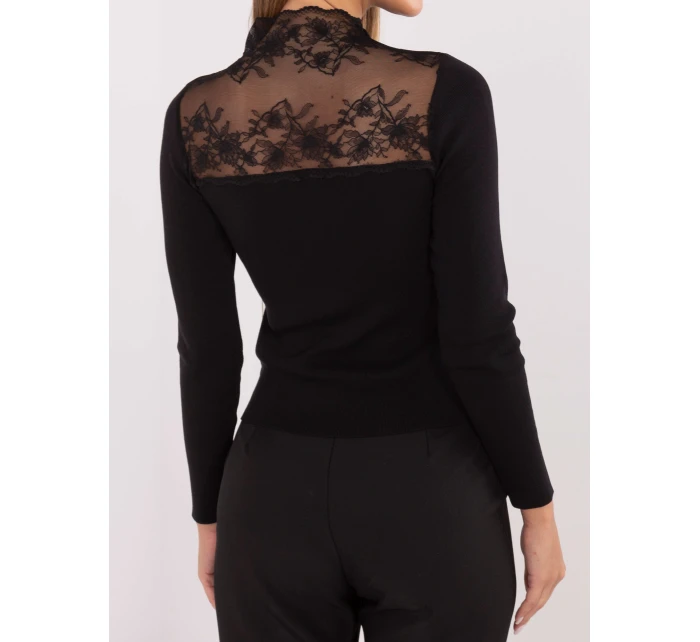 Sweter PM SW model 21768510 czarny - FPrice Sweter PM SW model 21768510 czarny - FPrice