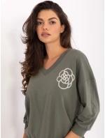 Blúzka RV BZ A891.21P khaki