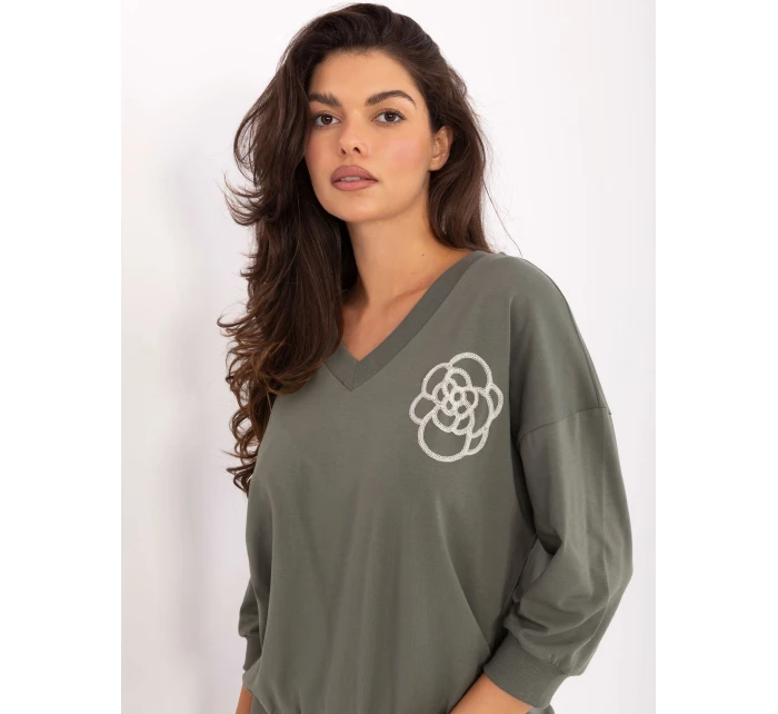 Blúzka RV BZ A891.21P khaki