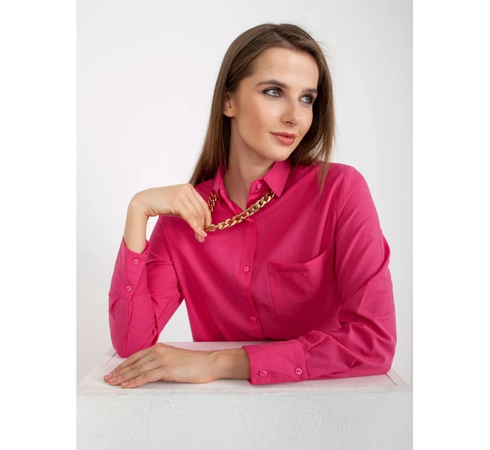 Dámská košile KS model 18283982 fuchsiová - FPrice