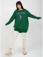 Mikina VI BL 3212.15x tmavo zelená Mikina VI BL 3212.15x tmavo zelená