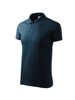 Single J. pánska polokošeľa námornícka modrá