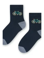 Chlapčenské vzorované ponožky 014 GRANATUE 29-31