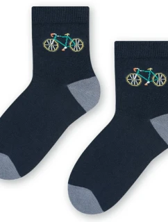 Chlapčenské vzorované ponožky 014 GRANATUE 29-31