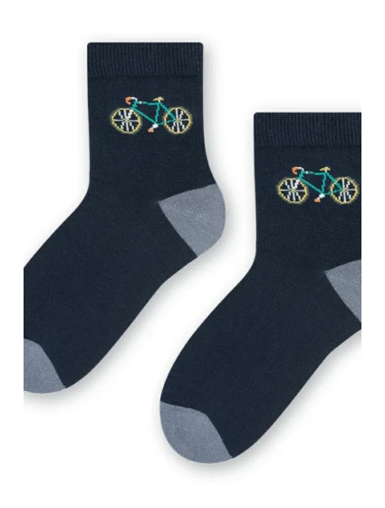 Chlapčenské vzorované ponožky 014 GRANATUE 29-31