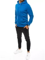 FashionStreet pánska modro-čierna tepláková súprava AX0645