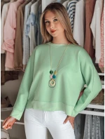 Dámská máslová halenka oversize s přívěskem mint Dstreet model 21986127 - FashionStreet